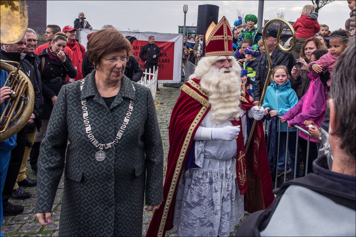 intocht sinterklaas in Almere