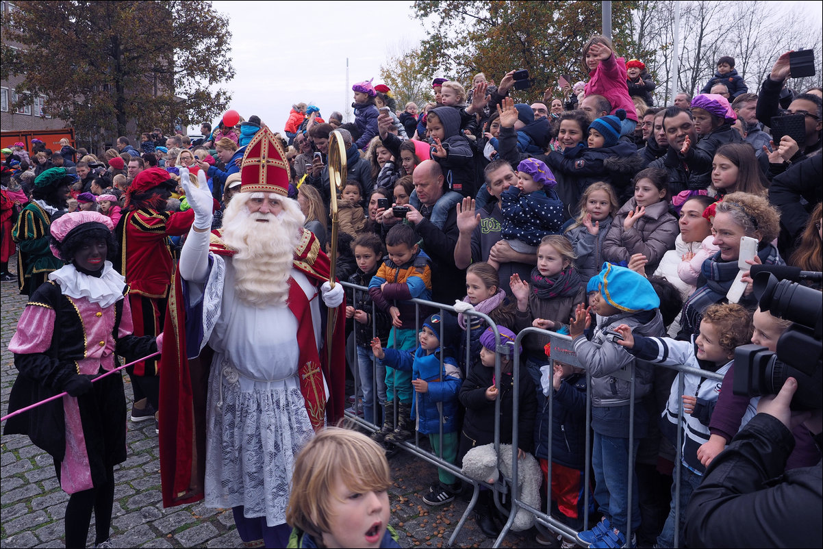 intocht sinterklaas in Almere