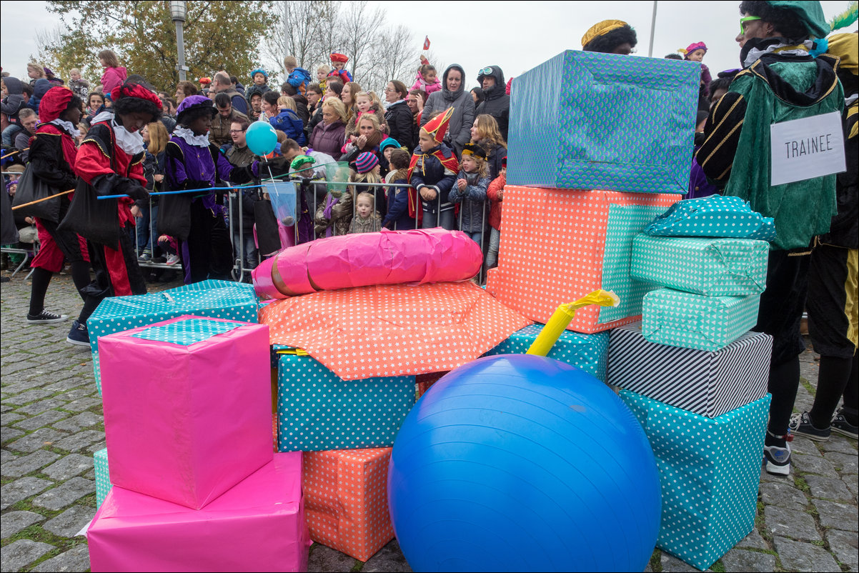 intocht sinterklaas in Almere