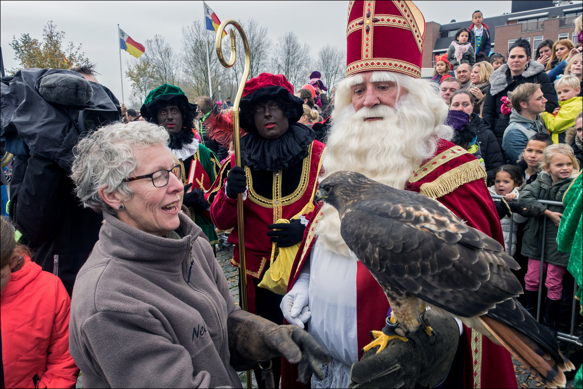 intocht sinterklaas in Almere