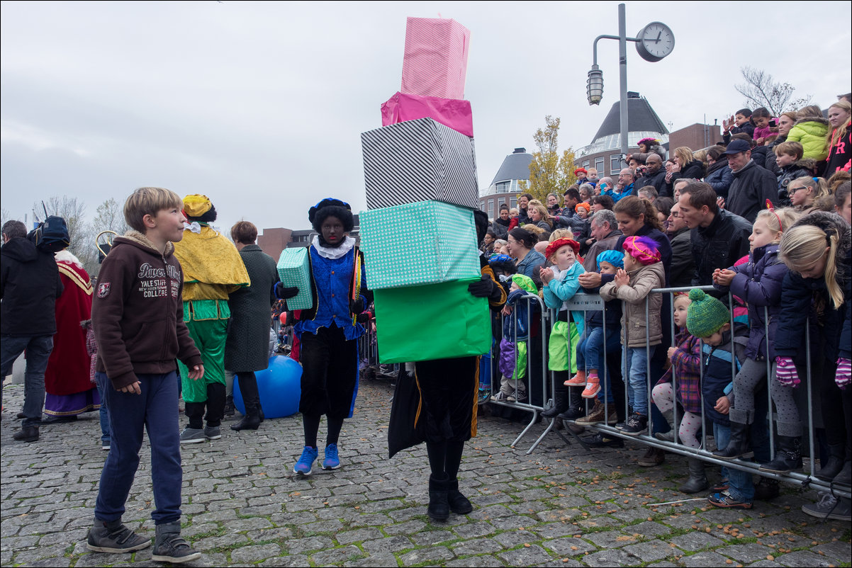 intocht sinterklaas in Almere