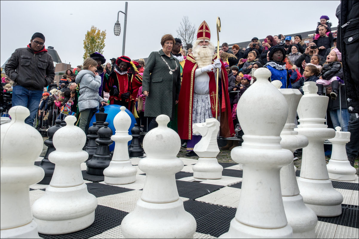 intocht sinterklaas in Almere