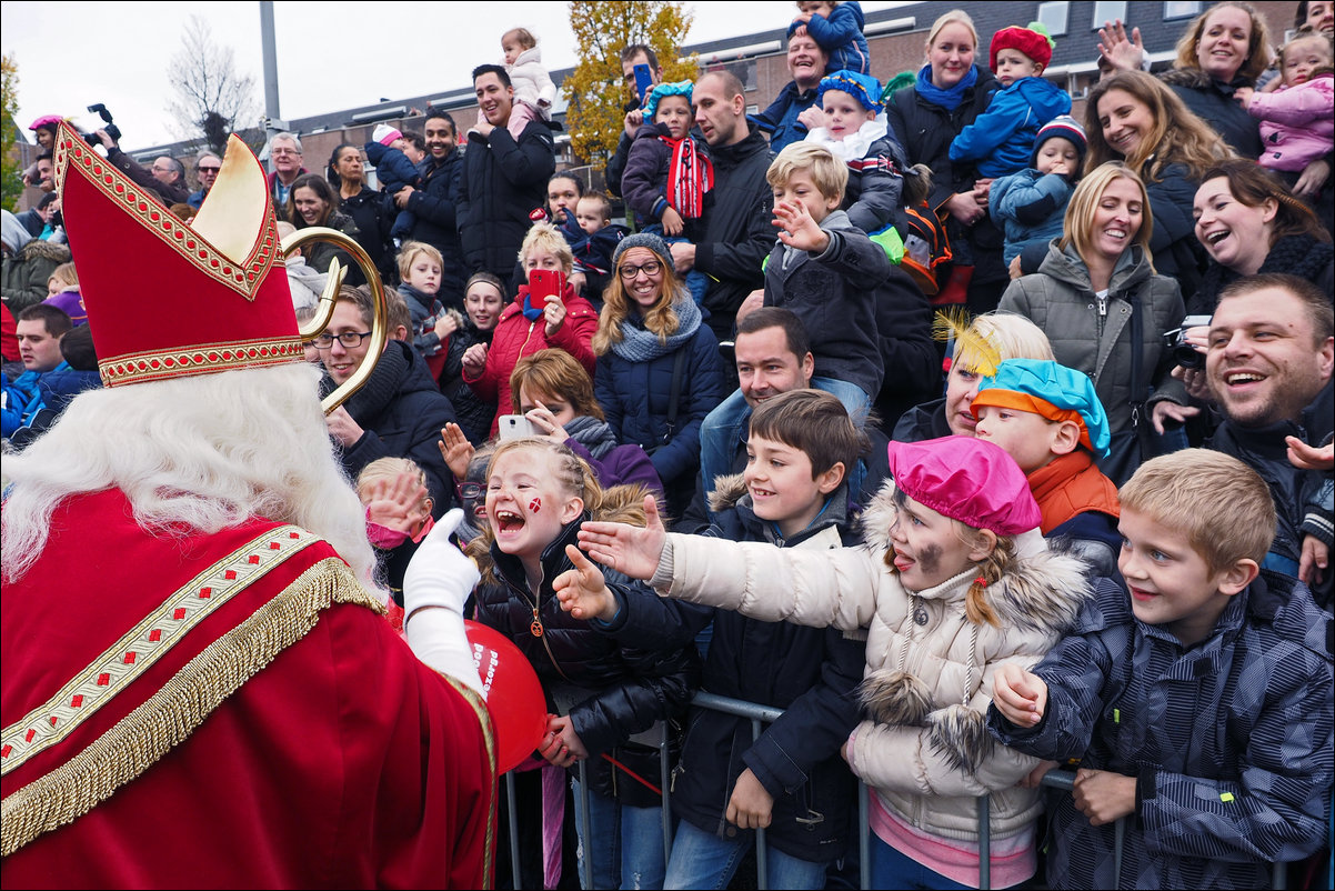 intocht sinterklaas in Almere