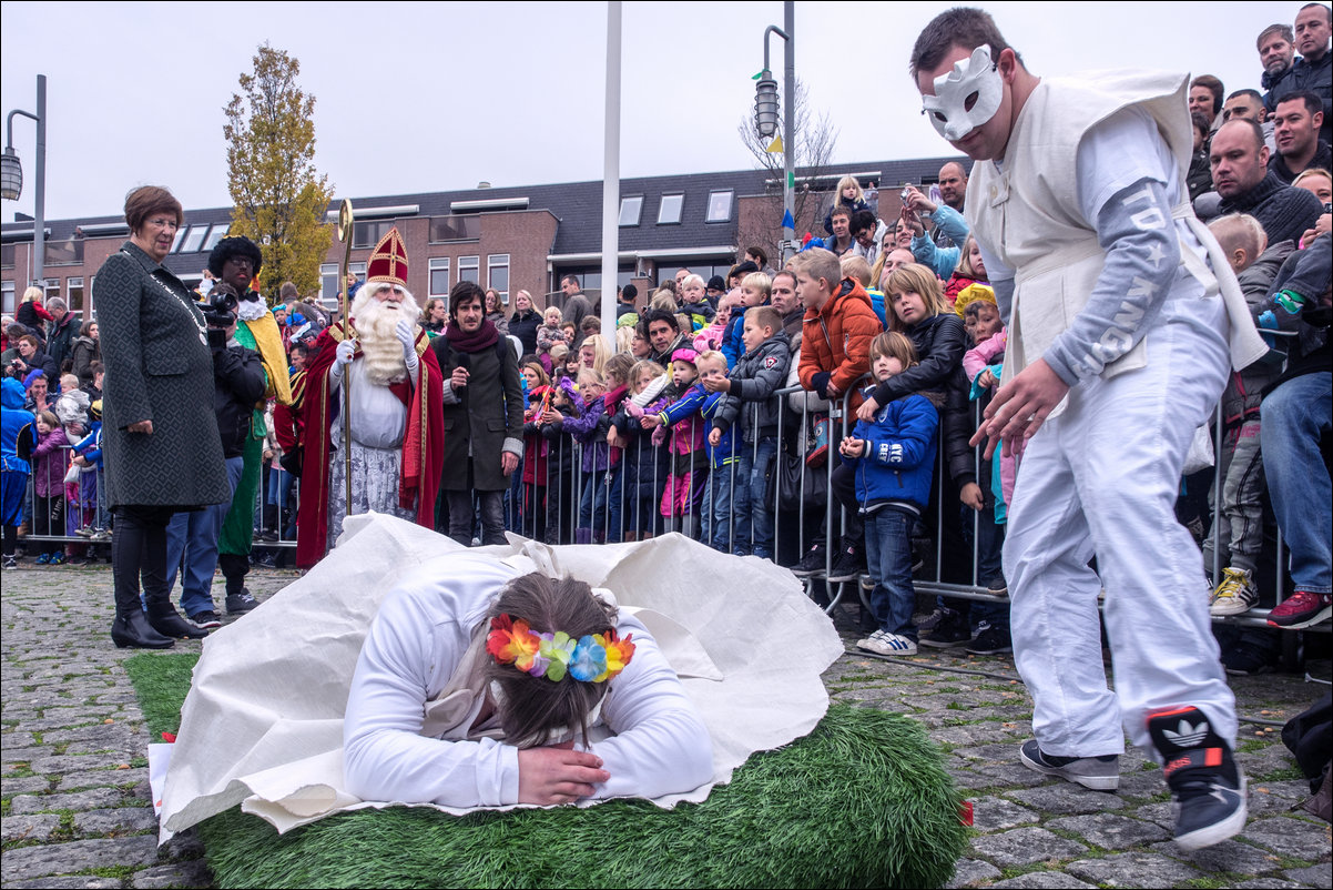 intocht sinterklaas in Almere