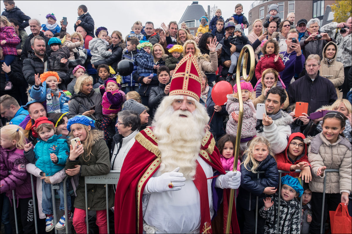 intocht sinterklaas in Almere