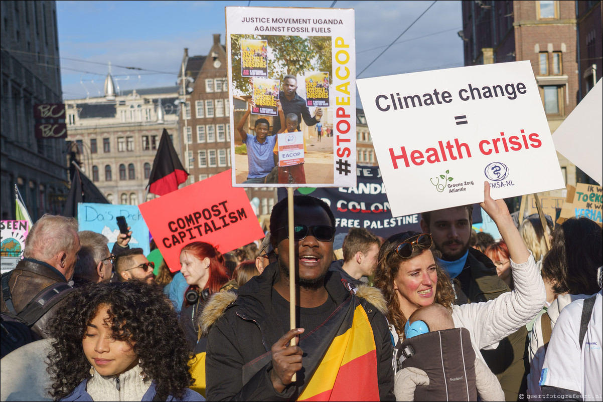 Klimaatmars Amsterdam