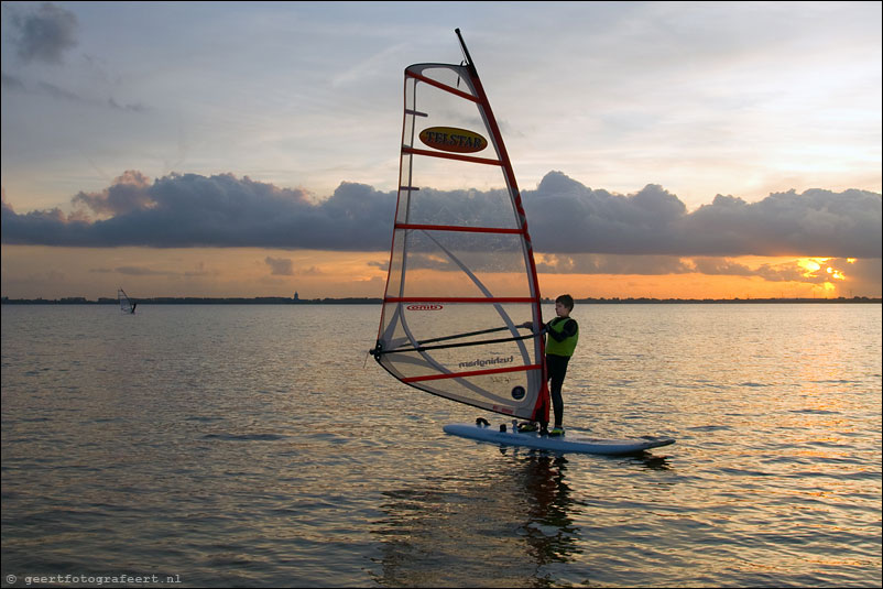 surfen zonder wind