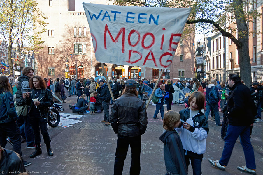 occupy amsterdam beursplein