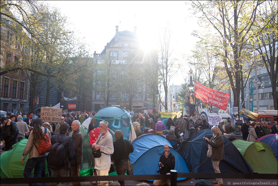 occupy amsterdam beursplein