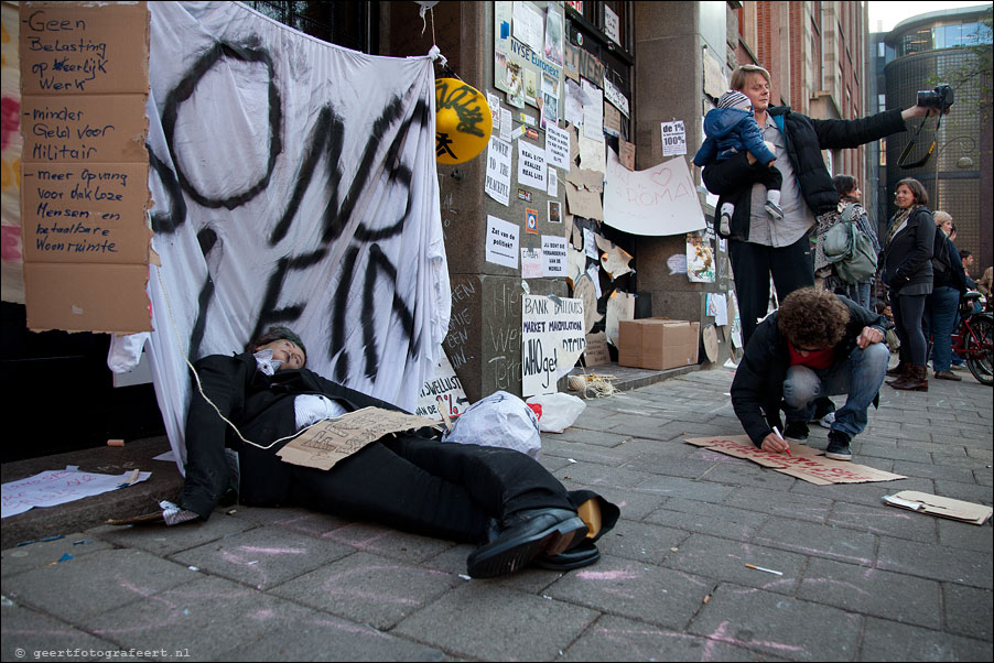 occupy amsterdam beursplein