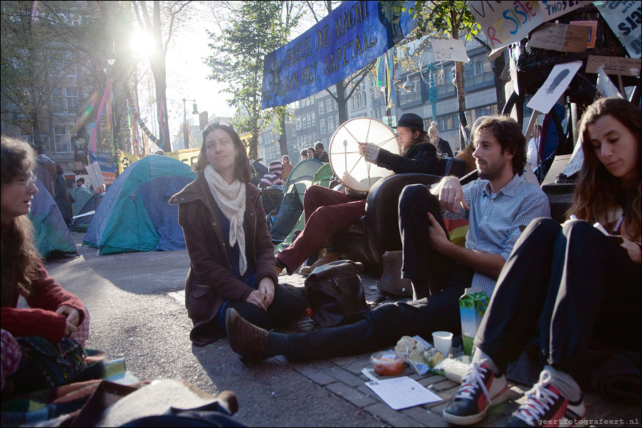 occupy amsterdam beursplein