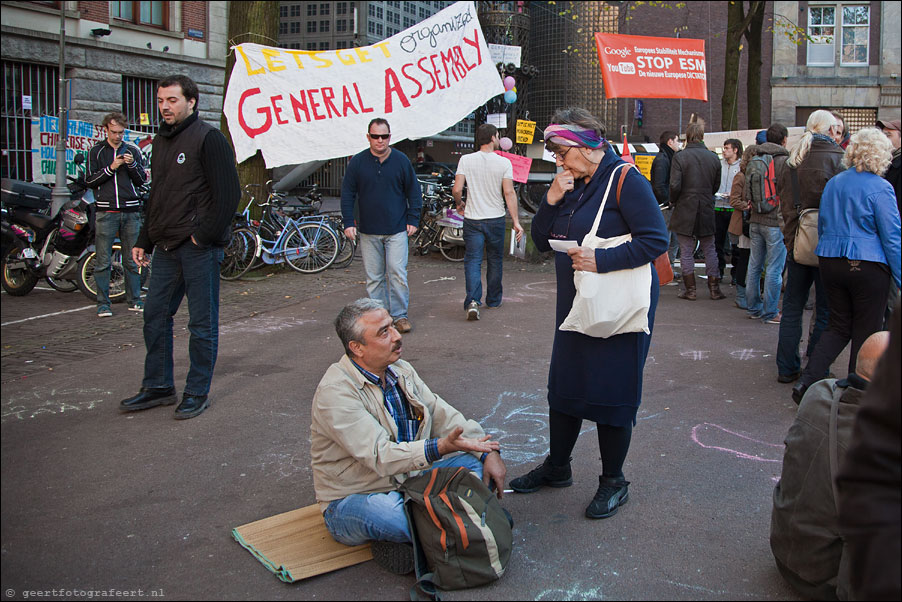 occupy amsterdam beursplein