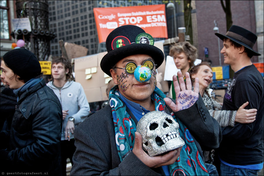 occupy amsterdam beursplein