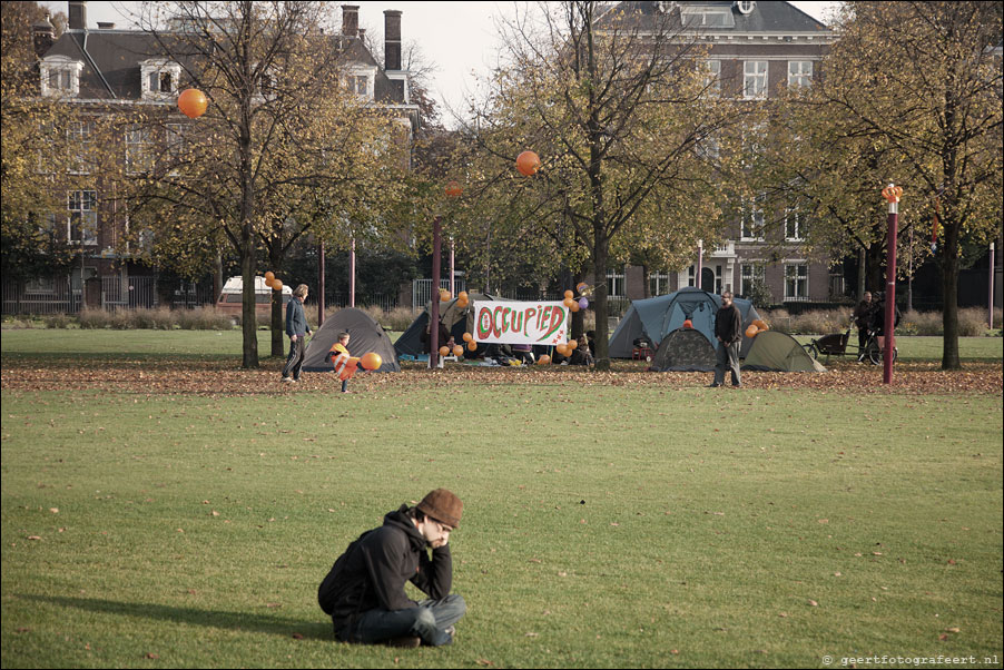 occupied amsterdam museumplein