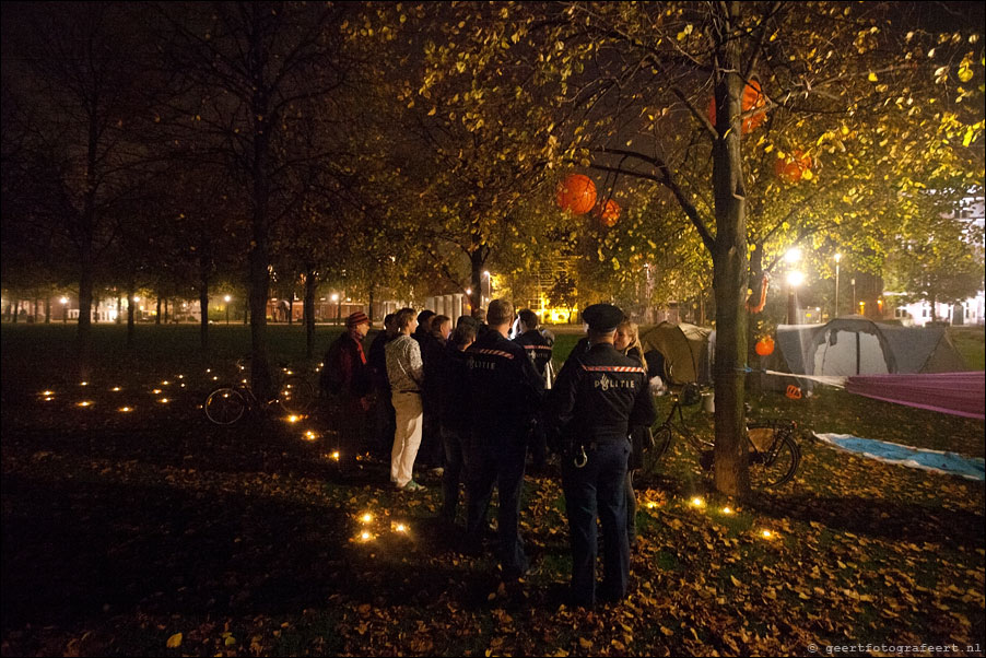 occupied amsterdam museumplein