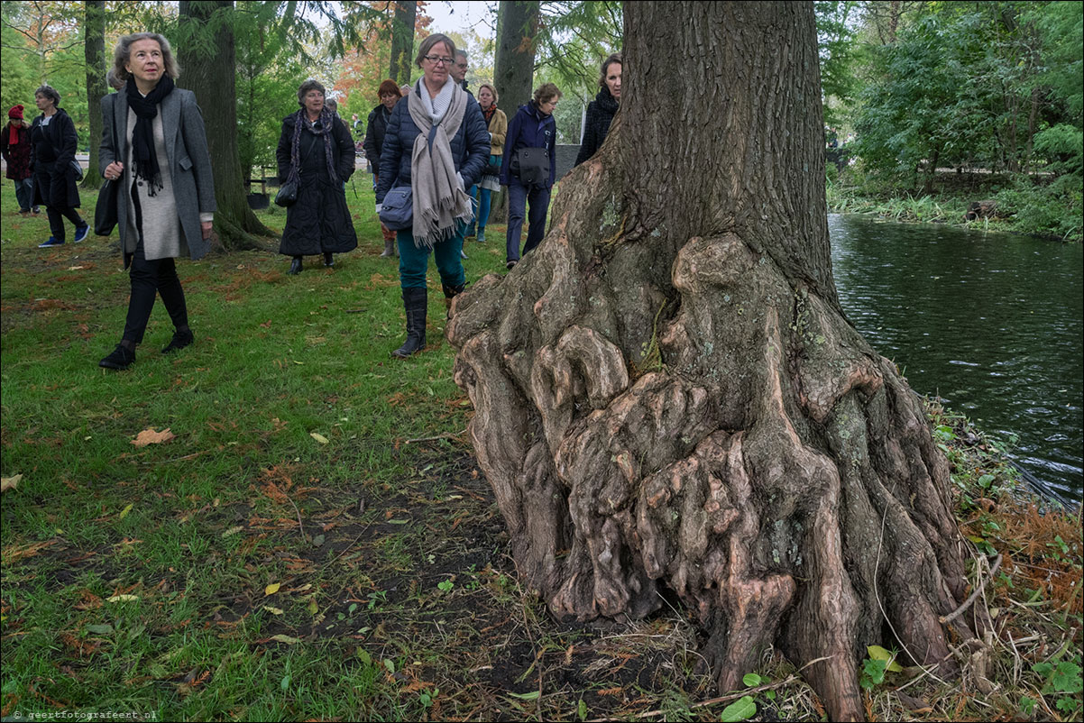 Dag van de Stilte, stiltewandeling Vondelpark Amsterdam