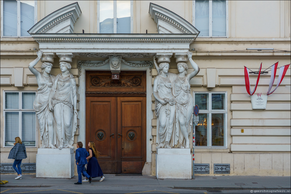 Wenen Franz Josefsplatz