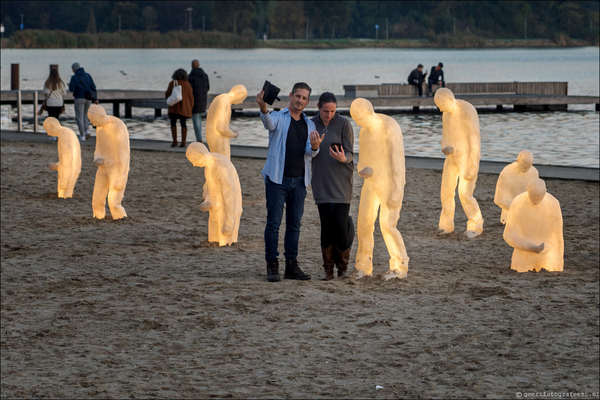 Almere lichtkunst festival Alluminous 2024<