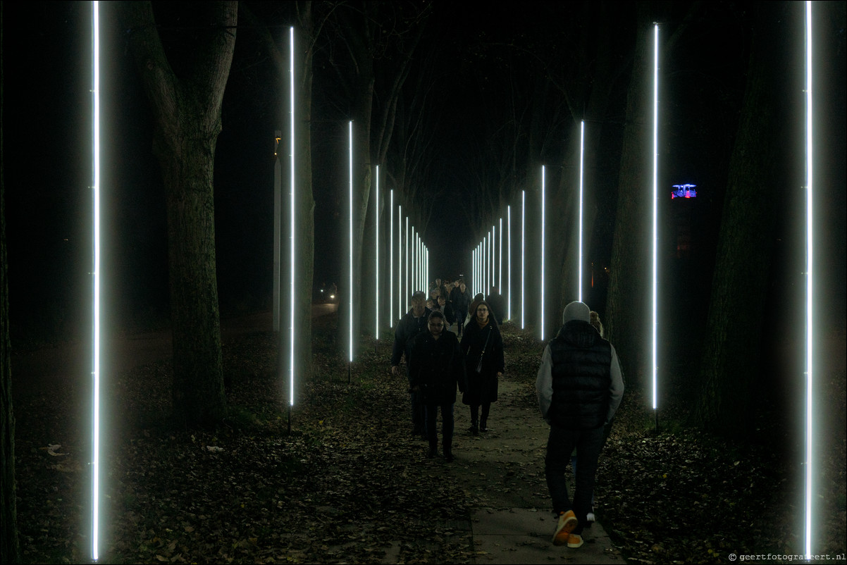 Almere lichtkunst festival Alluminous 2024<