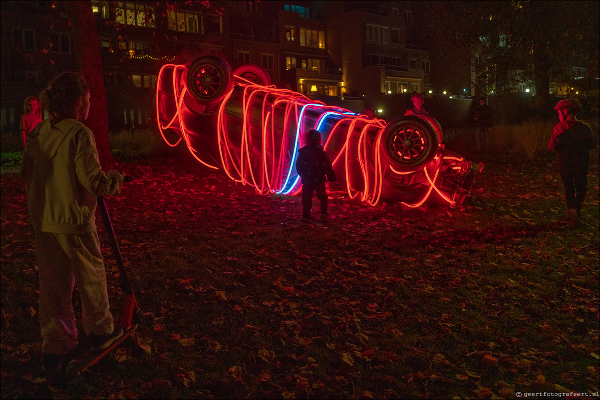 Almere lichtkunst festival Alluminous 2024<